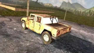 Flatout Stuntman - Military theme DLC