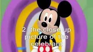 I will create a personalized birthday greeting from disney mickey mouse - Greeting Cards & Videos S