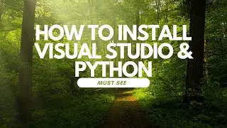 How to install python and visual code | Advanced jarvis part 1 | python | By Unique Tech