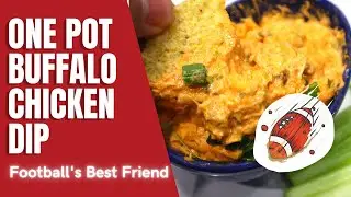6 Ingredient Instant Pot Buffalo Chicken Dip! Slow Cooker Buffalo Chicken Dip for The Big Game