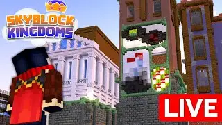 🔴 Skyblock Kingdoms ~ BRAND NEW Buildings at Spruce Kingdom!