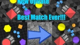 Tank.io (diep.io mobile) Gameplay - BEST MATCH EVER + New Update!