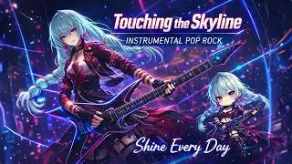 Touching the Skyline – Pop Rock Instrumental Music | Energetic Neon Vibes