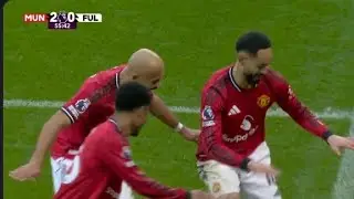 Matheus Cunha Goal | Manchester Utd vs Fulham 3-2 | Highlights & goals | Premier League 26/27