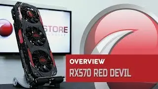 Placa de vídeo POWERCOLOR Radeon RX570 Red Devil [PT-BR]