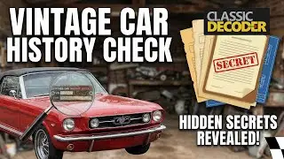 Know Your Classic Car&rsquo;s Past: Get the Full History Now!