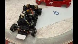 KYOSHO MF GHOST with MRD Kit + Front Mono Shock Set test run #kyosho #mini-z #mrd #rcdrift