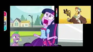 Launchpad and Twilight Sparkle screaming v2.0 #ducktales #mylittlepony 