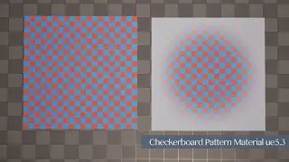 ue Material Tutorial | Procedural CheckerBoard