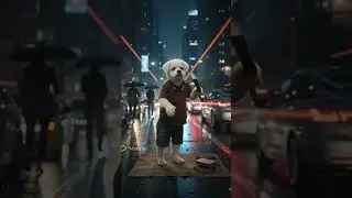 Puppy WORKING Hard For Biryani#ai #meta #viral #sad ##motivation Yt shorts##shorts