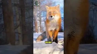 Red Fox: The Clever Hunter with Super Hearing! 🦊🔥