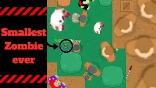 Braains.io ► Little Zombies vs Huge Humans / Epic & Funny Momments  - braains.io beta gameplay