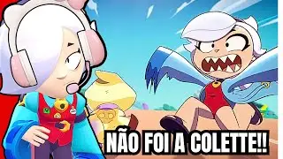 BRAWL STARS| EU NÃO MIJEI NA PISCINA!!😡 COLETTE REACT