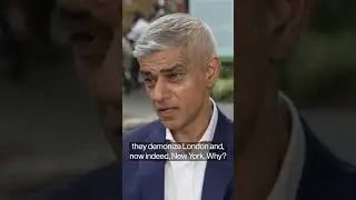 Leave Mamdani&rsquo;s religion out of mayor&rsquo;s race, says London Mayor Khan #shorts #politics #mamdani #nyc