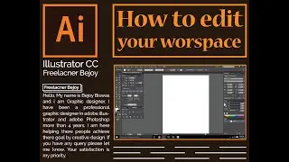 How to edit your workspace in illustrator