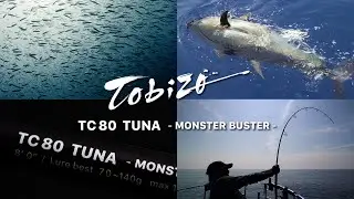 ショートPV | 全く新しいモンスターマグロ ロッド | Tobizo TC80 TUNA - MONSTER BUSTER - DBL