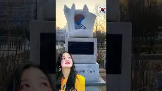 Most important statue in southkorea #shorts #south_korea #nancy