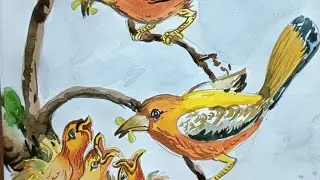 How to draw nest drawing in water colour।।Artist Pradip Pal Tutorial &hearts;️ Suryadeep Art Gallery।।