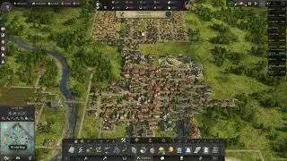 ANNO 1800 LATE GAME  7800X3D + 7900XTX 1440P MAX SETTINGS FSR DISABLED DX12