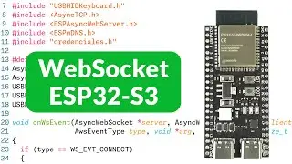 ESP32-S3 - Open WebSocket using JavaScript