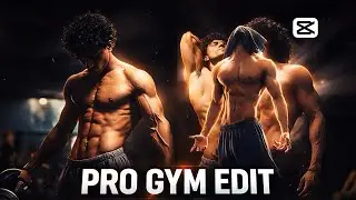 GYM Video Edit Like Professional Editor | CapCut Tutorial
