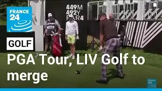 PGA Tour, LIV Golf announce surprise merger to end golf's 'civil war' &bull; FRANCE 24 English