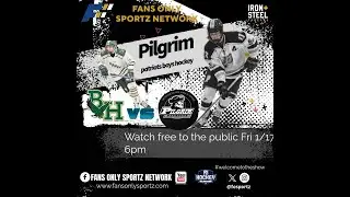 RI D1 Boys High School Hockey: Pilgrim Patriots vs Bishop Hendricken