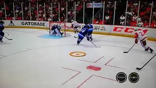 Great Link Up Pass From Behind The Net To The Slot...Whatta Shot 💪🔫