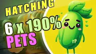 Race Clicker Hatching FALL 190% Pets PART II