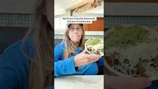 Too spicy for me? Chipotle Salad with Chicken Food Review #foodreview #food #spicyfood