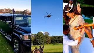 HELICOPTER !!!!!  Vera  sidika baby gender reveal
