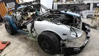 Transferring ALL the M5 Wiring Into The 240Z