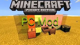 PC Mod для Minecraft PE 0.13.0[Воронка,пробирка]