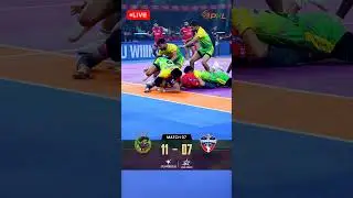 Patna Pirates' Ankit Jaglan Inflicts A Tackle Against UP Yoddhas | PKL Season 12 | #Shorts