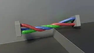 Blender - Molecular Script. Канаты