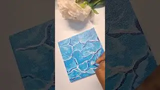 Wait for the daisies... 🌊🌼 #satisfying #art #process #shorts #creative #aesthetic #acrylicpainting
