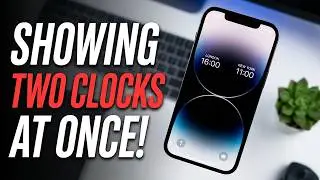 Трюк с iPhone: показывать двое часов одновременно!