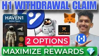 Satoshi new update | Haven1 H1 withdrawal process | how to claim H1 airdrop | Kucoin listing | Price