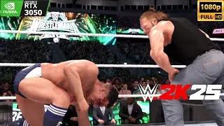 Brock Lesnar vs Gunther At WrestleMania 40 No Holds Barred Double Title Match | RTX 3050