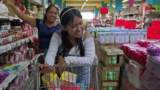 😱2 ParTe Mishel Y Su Mam&aacute; Con Pena Llevan Sus Viveres 
