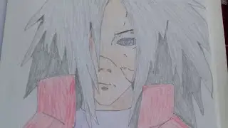 How to Draw MADARA UCHIHA From NARUTO SHIPPUDEN | Anime Drawing Step by Step 