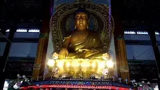 Tour of a Buddhist monastery in Lumbini, Nepal