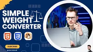 Simple Weight Converter in JavaScript. @Adi_Code_Hub