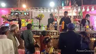 Mocktails & Fruits Counter