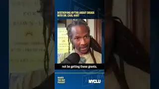 Destroying Myths About Drugs with Dr. Carl Hart #drugpolicy #warondrugs #newyork