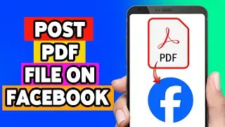 Как опубликовать PDF-файл на Facebook в 2024 году | Загружайте и делитесь PDF-файлами в аккаунте ...