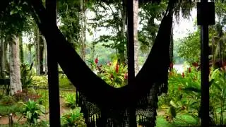 Sandovla lake lodge in Tambopata Reserve