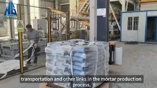 Dry Mortar Mixer/Putty Powder Gypsum PackagingMachine/Automatic Palletizing System