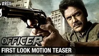 RGV's Officer First Look Motion Teaser | Nagarjuna | Ram Gopal Varma | #Officer | #NAGRGV4