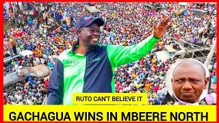 Wueh! Ground ni Kubaya! GACHAGUA finally wins mbeere north by-elections, Kindiki can't believe it